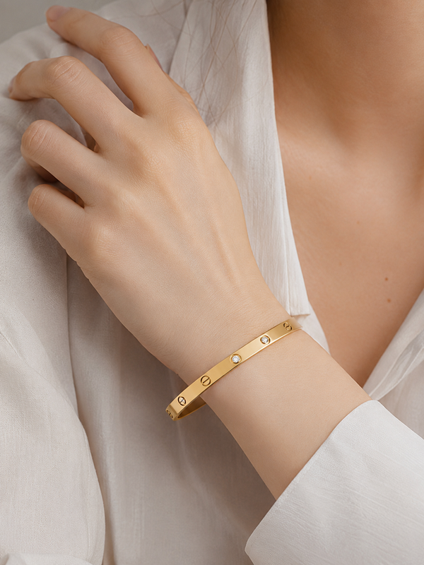 The Lumina Signature Stone Unisex Kada