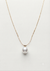 Minimal Pearl Dainty Gold Plated Necklace