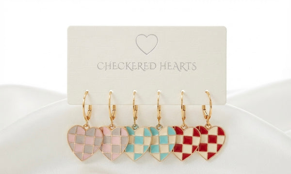 The Checkered Heart Set Combo Offer