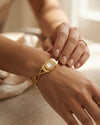 Classic Greek-Key MOP Bracelet