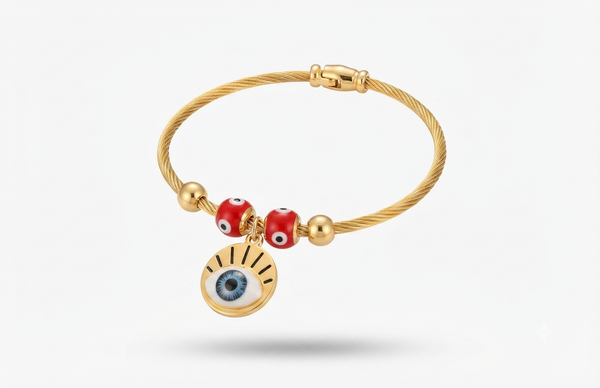 The Protective Eye Charm Magnetic Bracelet