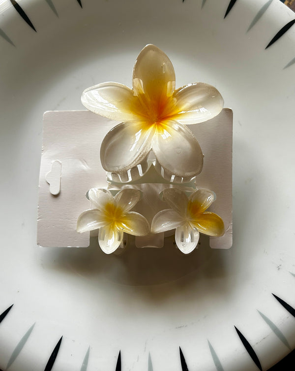 Flower Hair Clip – 3 in 1 Combo