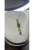 Emerald Linear Droplet Luxe Necklace