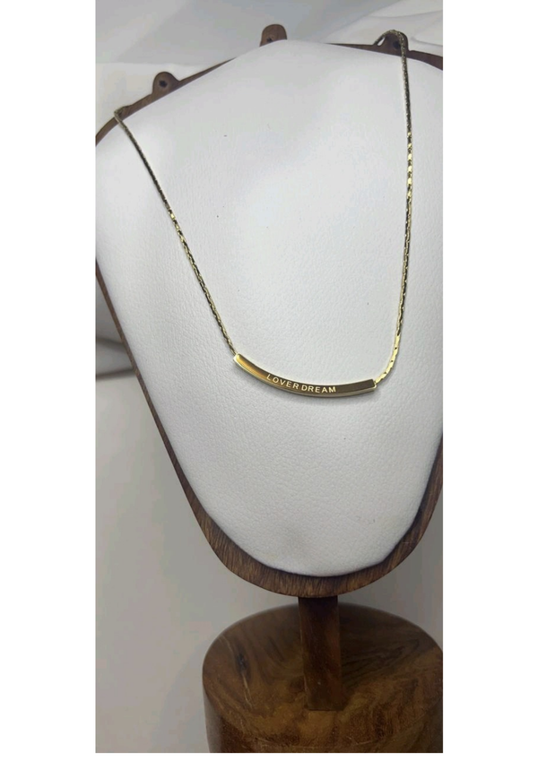 Lover Dream PVD Plating Daily Wear Necklace High End Quality