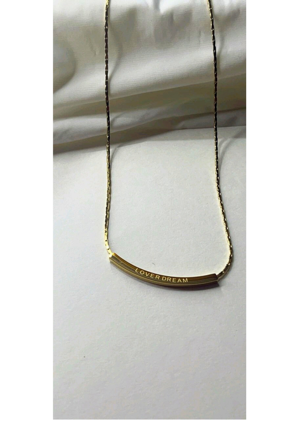 Lover Dream PVD Plating Daily Wear Necklace High End Quality