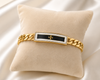 Noir Chain Link Unisex Bracelet