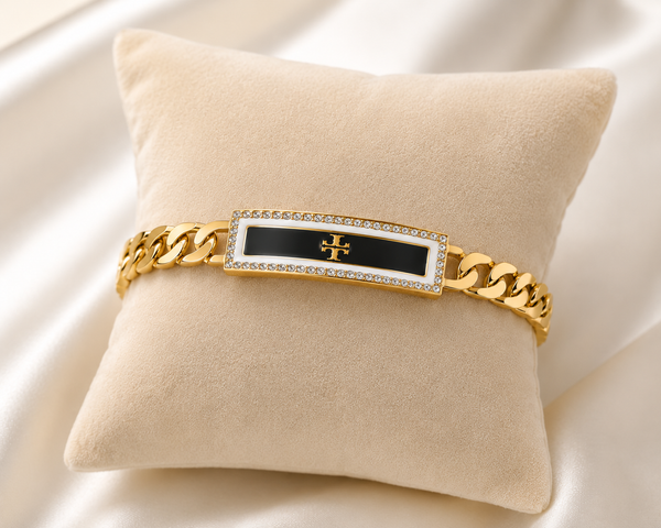 Noir Chain Link Unisex Bracelet