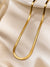 Premium 18k Gold Plated Snake Chain