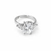 Classic Three-Stone Radiance Adjustable Ring