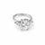 Classic Three-Stone Radiance Adjustable Ring