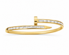 Radiant Crystal Studded Nail Bracelet