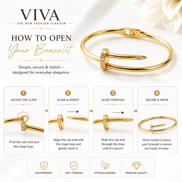 Signature Nail Luxe Bracelet