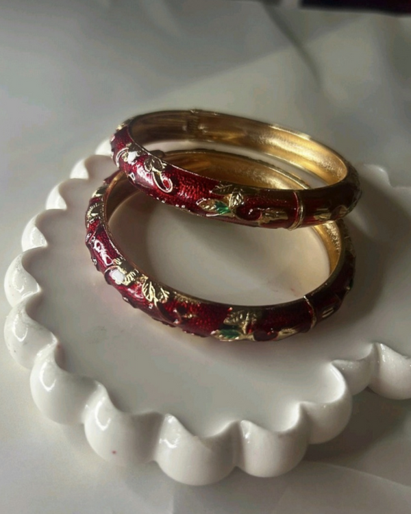 Enamel Premium/ Meenakari Openable Bangles
