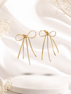 Celeste Bow Luxe Crystal Drop Earrings