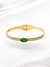 Emerald Luxe Crystal Minimal Bracelet