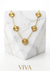 Golden Magic Premium Clover Gold Plated Necklace