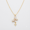 The Angelica Flutter Gold Plated Necklace