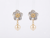 Petal Pearl Serenity Drop Earrings