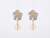 Petal Pearl Serenity Drop Earrings