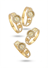 Eternal Grace Gold Plated Openable Watch Bracelet