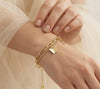 Ethereal Butterfly Layered Charm Bracelet