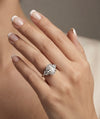 Classic Three-Stone Radiance Adjustable Ring