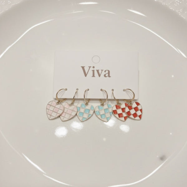 The Checkered Heart Set Combo Offer