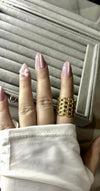 Luxe Interwoven Gold Statement Ring