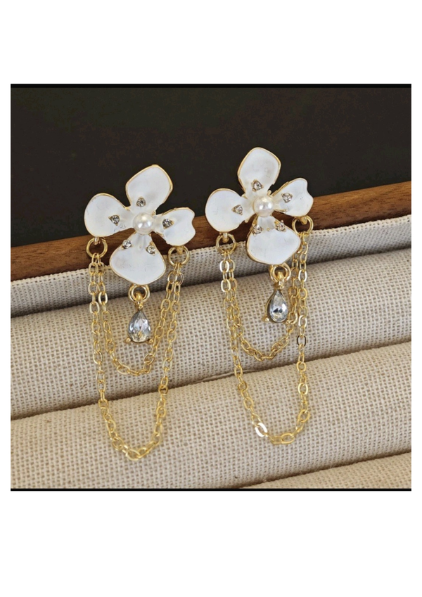 VIVA Petal Elegance Tassel Earring