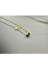 Luxe Heritage Monogram Charm Necklace