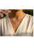 Premium Solitaire Gold Plated Necklace