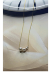 4 Pearl Story Gold Plated Necklace