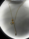 Luxurious Clover Charm 316L Stainless Steel Gold Plated Necklace
